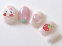 ネイルアトリエ いちごパフェの雰囲気(【新規オフ無料】いちごパフェコース ¥7,700)