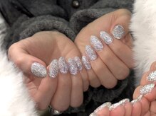 ユニネイル 池袋(Uni Nail)/ぎっしりフラッシュラメネイル