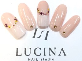 NO-35 押し花変形フレンチ