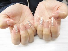 ネイルサロン キラップ(Nail Salon KiLAP)/ヌーディーカラー￥7400