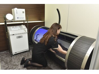 水素浴サロン プレミアム銀座/リラックスできる個室空間へ♪