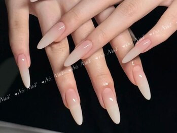 アイリスネイル 大塚(Iris Nail)/チップ長さだしカラーグラ