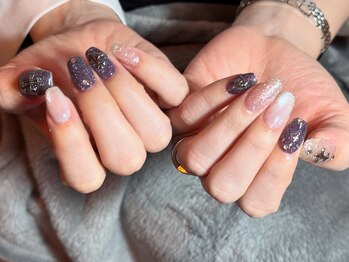 フラッシュ／パープル