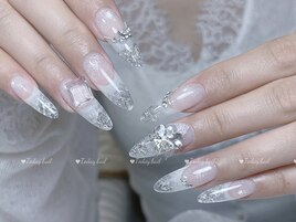 ワンホン氷ネイルデザイン