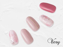 秋色ニュアンスネイル