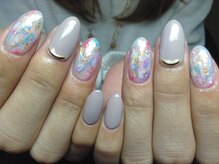 ラウト デコレーションアンドネイルサロン(Lauto Decoration&Nail Salon)/タイダイ柄ネイル