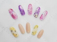 ネイルサロンセレーネ(Selene)/キラキラクリアネイル