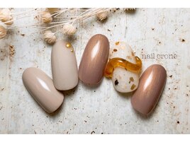 トレンド粘土ジェルネイル