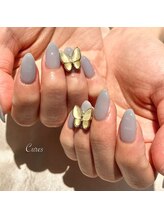 キュアーズ ネイル(CURES NAIL)/蝶々ネイル