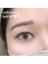 リンベル 豊田店(LINBELLE)/上まつげパーマ＋美眉毛ワックス