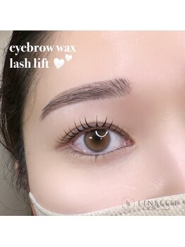 リンベル 豊田店(LINBELLE)/上まつげパーマ＋美眉毛ワックス