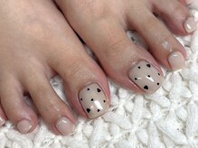 ヴィオンプラス(VION+)/フットワンポイントアート　miho