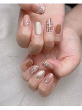 ティンク 横浜店(Tink)/ツイード パラジェル ブラウン