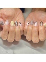 ニコッテ 本厚木(nicotte.)/マットネイル/ニュアンスネイル