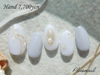 プラスネイル 北千住東口店(PLUS NAIL)/【3168】上品ネイル