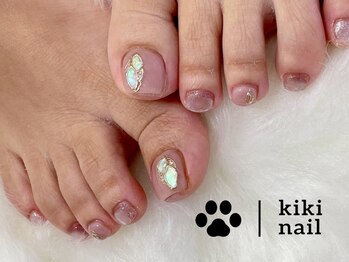 キキネイル 二子玉川(kikinail)/フット定額/夏ネイル