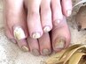 【Foot nail】nuanceLamie¥6500→¥5000