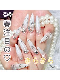 秋冬ネイル　エレガントデザイン