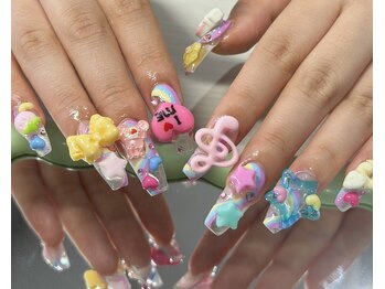 パレット 上尾店(palette)の写真/《パーツ1000種類以上!》SNSで見かけるパーツもご用意あり◎【パーツつけ放題♪】フルアートコース9,500