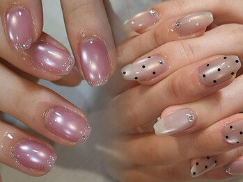 アンベリール(Embellir)の写真/【美フォルムを追求した仕上がりに◎】ナチュラルなネイルが求められるお仕事の方やシンプル派のあなたに＊