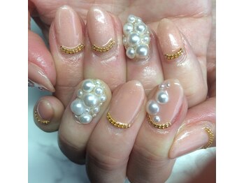 リエル(Riel)/パール埋つくしネイル☆新規8280