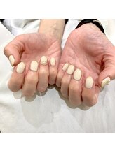 グラマラス プレジール 中野店(glamourous plaisir)/ラメフレンチネイル