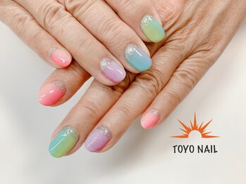 トヨネイル(TOYO NAIL)/サマーグラデーション☆