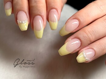 ネイルグロス 梅田茶屋町店(NAIL Gloss)/アート2本コース初回¥7700