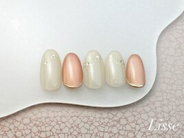 初回◇淡色×秋色リボン　¥9500