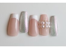 ココネイル/マグネット×フレンチ