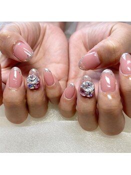 アイリッシュネイル 久屋大通店(Irish Nail)/210シックリン×606ハーム