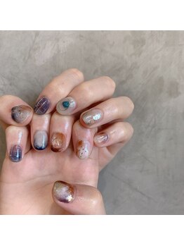 アティックネイルアトリエ(attic nail atelier)/ニュアンスネイル★