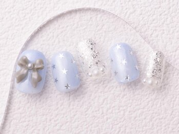 アイネイルズ 大宮店(I nails)/リボンネイル