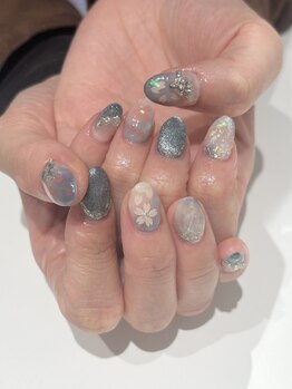 アース ネイルアンドアイラッシュ 大崎店(HAIR ＆ MAKE EARTH Nail＆Eyelash)/定額11000円