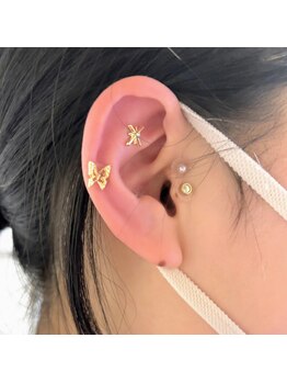 頭痛整体院みらい/人気★耳ツボ/耳つぼジュエリー