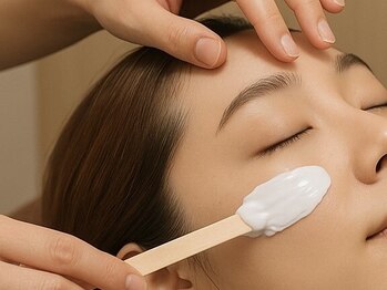 デューク(du:c)の写真/韓国っぽい"水光肌"を目指したい方に♪フェイシャルワックス導入/MinMinWax/痛みが少なくツルツルお肌へ＊