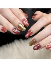 マイオティック ネイル(miotic nail)/クリスマスチェックデザイン