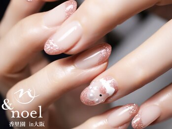 ノエル(Noel)/サンタさん フラッシュネイル