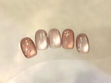 ラクネイル 浦和店(raku nail)/大人桜ネイル