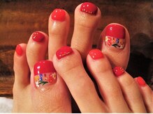 アロアロネイル(aloalo nail)/北欧ほっこり系の柄デザイン☆