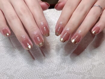 シスターネイル(Sister nail)/ミラーフレンチ
