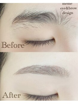 メメ(meme)/美眉アイブロウwaxデザイン