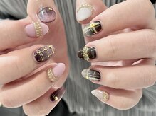 コム 草加マルイ店(com by neolive)/チェックネイル＊12000円