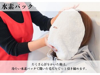 ヨサパーク ハニー 大岡山(YOSA PARK Honey)/【施術の流れ】水素パック