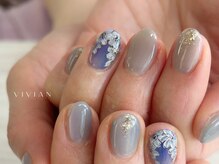 ヴィヴィアン ネイル(Vivian nail)/フラワー　