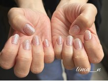 リマネイル(lima nail)/キラキラワンカラー
