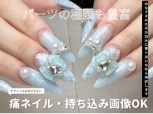 イロドリ(irodori)の雰囲気（ストーンやスタッズ等パーツの種類が豊富！ワンホンネイルにも！）