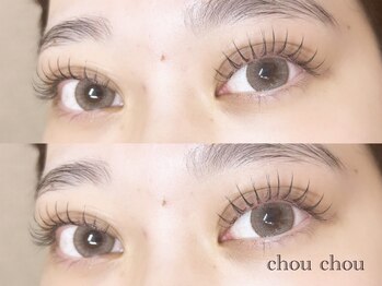 シュシュ(chou chou)の写真/【LEDフラットラッシュ*120本¥6500/180本¥8000】圧倒的モチの良さと美しい仕上がりで過去一可愛い目元に♪
