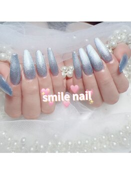 スマイル ネイル 大宮(smile nail)/長さだしワンカラー