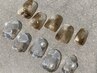 【ジェル】■定額ネイル■ミディアムコース〈オフ無料〉¥6400